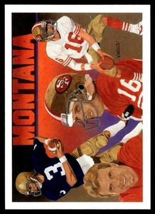 1991 Upper Deck Football Heroes Joe Montana Rookie San Francisco 49ers #9 - Picture 1 of 2