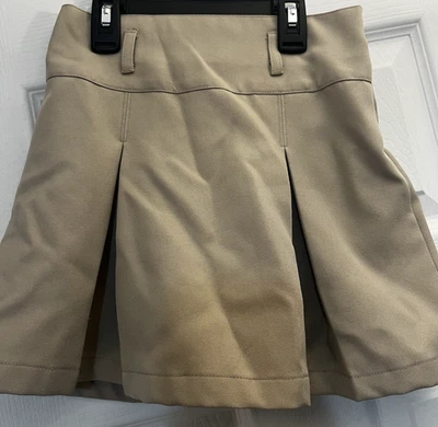 Pantalones cortos incorporados Nautica Girls uniforme escolar plisado azul marino talla 7 Foto 1 de 4