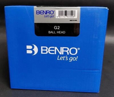 NEW IN BOX / OPEN BOX ~ Benro Low-Profile Triple Action G2 Ball Head - Image 1 of 4