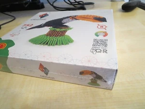 Origami 3D 2558 Tukan Alexander Toys ab 8 Basteln Falten Kreativ Neu OVP - Bild 1 von 4