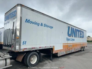 Kentucky T/A 51' Dry Van Cargo Moving Trailer Storage Wooden De bidadoo - Picture 1 of 12