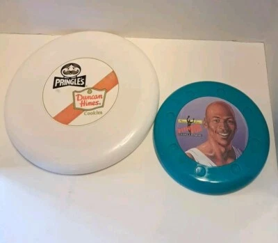 Vintage Pringles & Duncan Hines Cookies & McDonald's Michael Jordan Frisbee  - Image 1 of 4