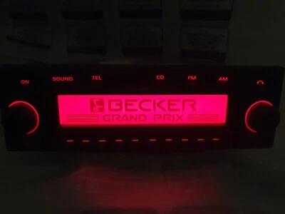 BECKER Grand Prix  BE7992  Autoradio  MP 3 AUDI VW BMW MERCEDES OLDTIMER TOP - Bild 1 von 4