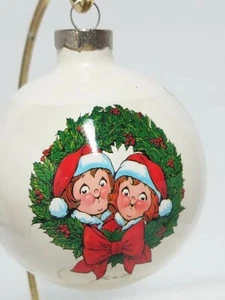 1981 Campbell's Soup Kids Collectible Limited Edition Glass Christmas Ornament - Picture 1 of 9