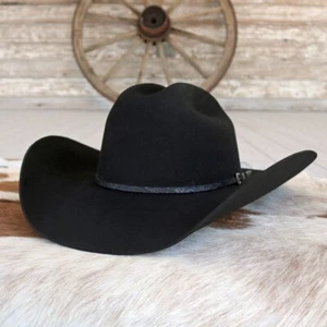 Stetson Red Rocks 3X Black Felt Cowboy Hat - Picture 1 of 9