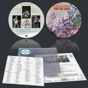 Manilla Road open the gates picture disc LP Metal Trouble pagan altar ufo tank - Picture 1 of 3