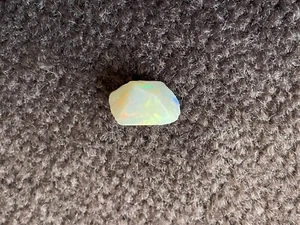 GENUINE AUSTRALIAN SOLID WHITE LIGHT OPAL Big Loose STONE 9.5 Ct - Picture 1 of 2