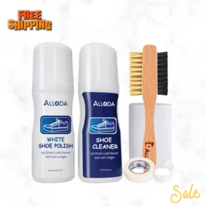 Shoe Cleaner+Shoe Whitener, Sneaker Cleaner, Brush-Shoe Cleaning Kit - Picture 1 of 5