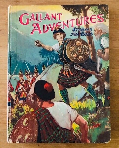 GALLANT ADVENTURES STORIES FOR GIRLS - Pub. JOHN F. SHAW - Hardback - Image 1 of 1