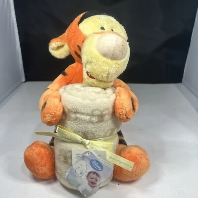 Disney Tigger Con Manta Bebé Winnie The Pooh Nuevo 30” X 30” Foto 1 de 4