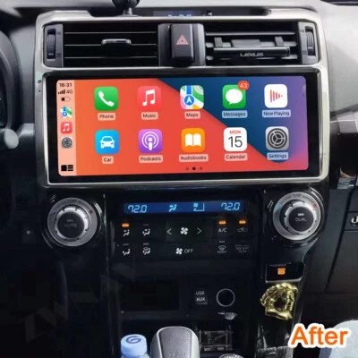 12.3Inch Car GPS Player for Toyota 4Runner 2009-2022 Stereo Radio Audio WIFI 32G - Image 1 of 4