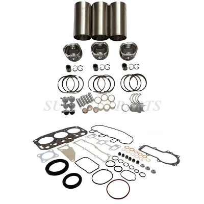 3TN78 3TN78L 3TN78-RJB Overhaul Rebuild Kit STD fits for Yanmar Engine - Image 1 of 3