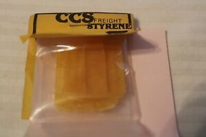 HO Scale Cannonball, CCS, Styrene, Container Car Ends, 2 Pieces #31548 BNOS 