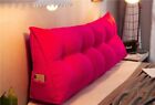 Nordic Bed Head Triangle Cushion Grain Wick Velvet Pillow Bed Sofa Bed Cushion