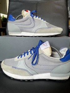 Nike Daybreak Type Light Smoke Grey Game Royal White Mens Size UK 9 DA4654-001 - Picture 1 of 7
