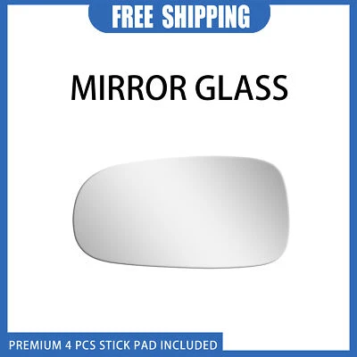 Новое зеркальное стекло для 2003-2011 Saab 9-3 /2003-2009 Saab 9-5 левосторонний клей - Изображение 1 из 4