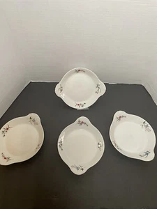 Lot de 4 plats à gratin BIA Cordon Bleu Au manche motif floral - Photo 1/11