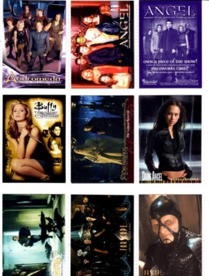 LOTE DE TARJETAS PROMOCIONALES VTG #20 ÁNGEL-BUFFY-ANDRÓMEDA-ÁNGEL OSCURO-SEÑOR DE LOS ANILLOS Foto 1 de 2