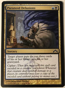 MTG Paranoid Delusions Gatecrash 186 regolare comune - Foto 1 di 1