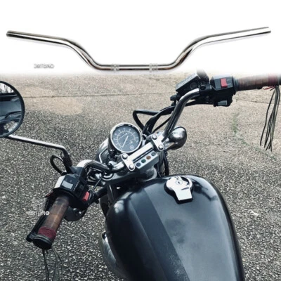 Manillar de arrastre rastreador para motocicleta 7/8" 22 mm para Yamaha Virago 1000 1100 250 Foto 1 de 4
