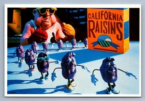 Postcard Vtg Humor Funny The California Raisins Ad Icons Mascots 4x6 - Picture 1 of 2
