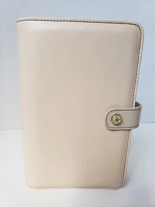 Websters Pages Personal Planner Natural Nude 6Ring Binder Agenda Organizer Beige - Picture 1 of 7
