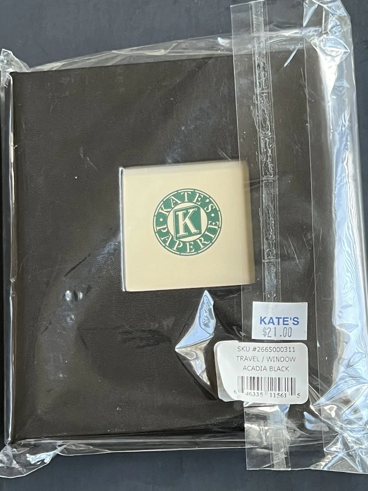 Raro. Álbum de viaje Kate’s Paperie 26 hojas, 52-6” por 4” capacidad fotográfica. Nuevo. Foto 1 de 4