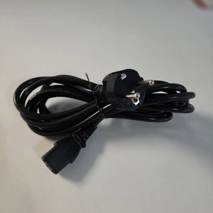 European AC Power Cord Cable for Electronics, TV, Computer, Printer, Monitor - Picture 1 of 4