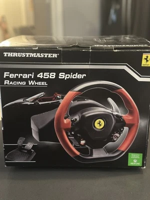 Thrustmaster Ferrari 458 Spider Racing Wheel Compatible with Xbox And PC - Image 1 of 4