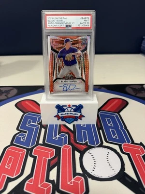 2023 Leaf Metal #BABT2 Blade Tidwell Orange Mojo 1/1 - Image 1 of 3