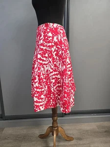 Gonna svasata donna Coast taglia 10 rosso bianco - Foto 1 di 10