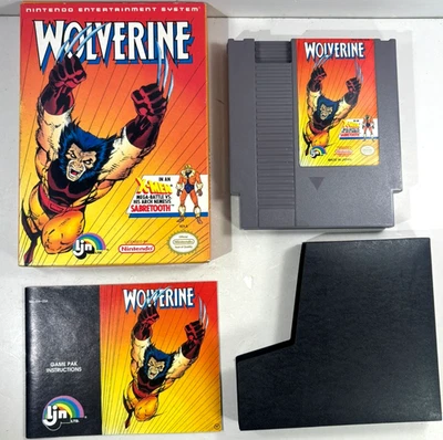 Wolverine Nintendo NES CIB - Image 1 of 4