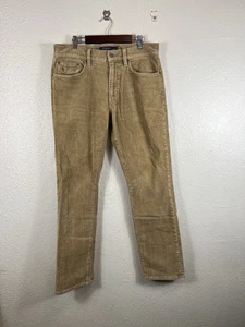 Polo Ralph Lauren Varick Slim Straight Brown Corduroy Pants Men’s 30x30 (29) - Picture 1 of 13