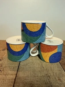 Teacups Porcelain Victoria & Beale Casual Accents 9019 Porcelain Mugs Set of 3 - Picture 1 of 9
