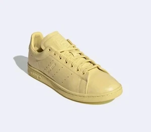 Adidas Stan Smith Lux Yellow Mens 11.5 Shoe - NEW - Picture 1 of 6