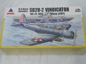 Kit Modelo Plástico 1/48 Accurate Miniatures SB2U-2 VINDICATOR VS-72 USS Wasp CV7 - Imagen 1 de 1
