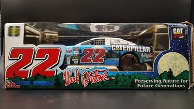 SIGNED 2002 Ward Burton #22 CAT Mountain Elk Wildlife Foundation Promo 1:24 - Image 1 of 4