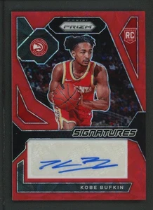 2023-24 KOBE BUFKIN 81/88 AUTO PANINI PRIZM SIGNATURES CHOICE RED RC AUTOGRAPHS - Picture 1 of 2