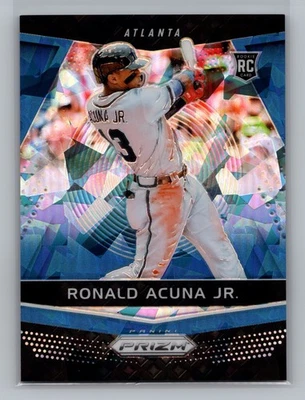 Panini Prizm Ronald Acuña Jr. Atlanta Braves Ice 2018/149 Rookie #6 10680 Foto 1 de 2