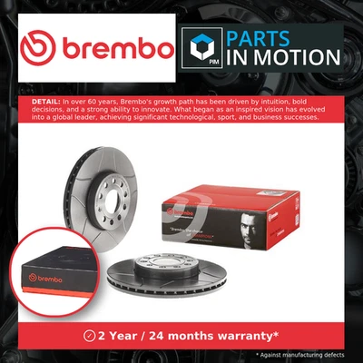 2x Brake Discs Pair Vented fits SKODA SUPERB Mk1, Mk2 Front 01 to 15 288mm Set - Image 1 of 4