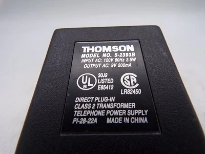 THOMSON INDUSTRIES, INC. 5-2393B POWER SUPPLY - Image 1 of 2