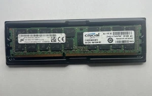 MICRON MT36JSF2G72PZ-1G9E1HE 16GB 2Rx4 PC3-14900R 1866MHz REG SERVER MEMORY RAM - Picture 1 of 4