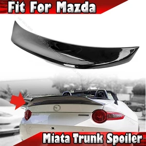 2025 Fit For Mazda MX5 Miata Roadster ND Rear Trunk Boot Spoiler Painted Black - Foto 1 di 4