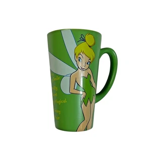 Disney Store Tinker Bell groß Keramik Kaffeebecher Tasse 16 Unzen Geschirrspülmittel mikrofest - Bild 1 von 7