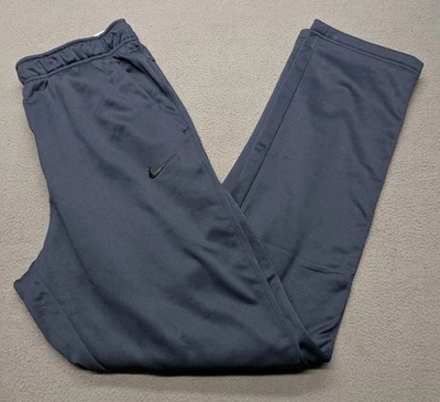 Calça de moletom fitness Nike Therma Fit masculina bainha aberta tamanho grande alta DQ4856-451 nova com etiquetas - Imagem 1 de 4
