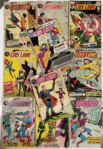 LOIS LANE - 25c - SUPERMANS GIRLFRIEND - 1970s DC COMICS JOB LOT - Picture 1 of 4