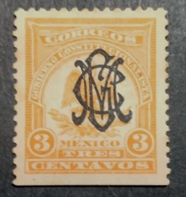 Mexico 1914 Villa ovpt on 1914 Denver issue Sc#388 - Image 1 of 2