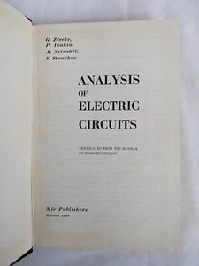 Analysis of Electric Circuits by G. Zeveke & Others, Mir Publishers, Moscow,1969 - Picture 1 of 19