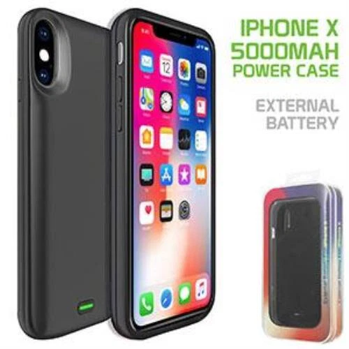 Funda de alimentación externa recargable iPhone X, XS para Apple iPhone X, XS Foto 1 de 4