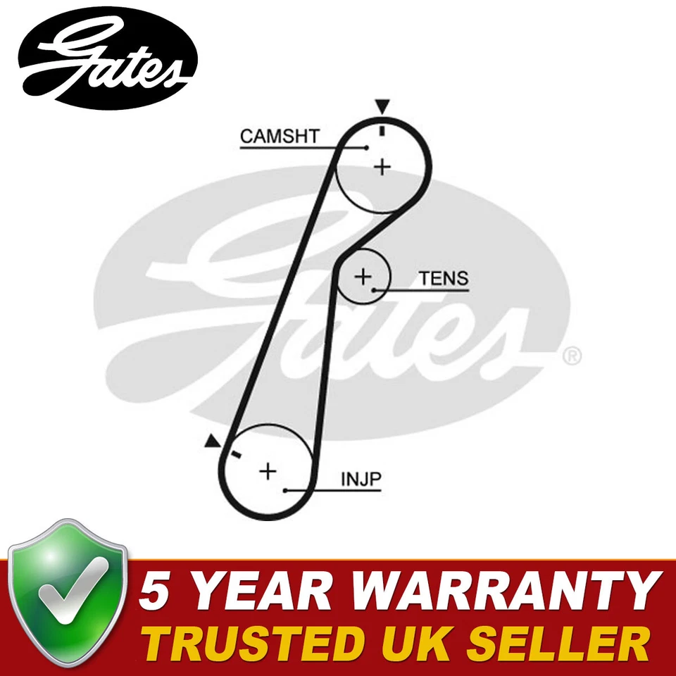Gates Timing Belt Fits Ford Ranger Mazda B Series MPV - 5478XS - Image 1 of 4
